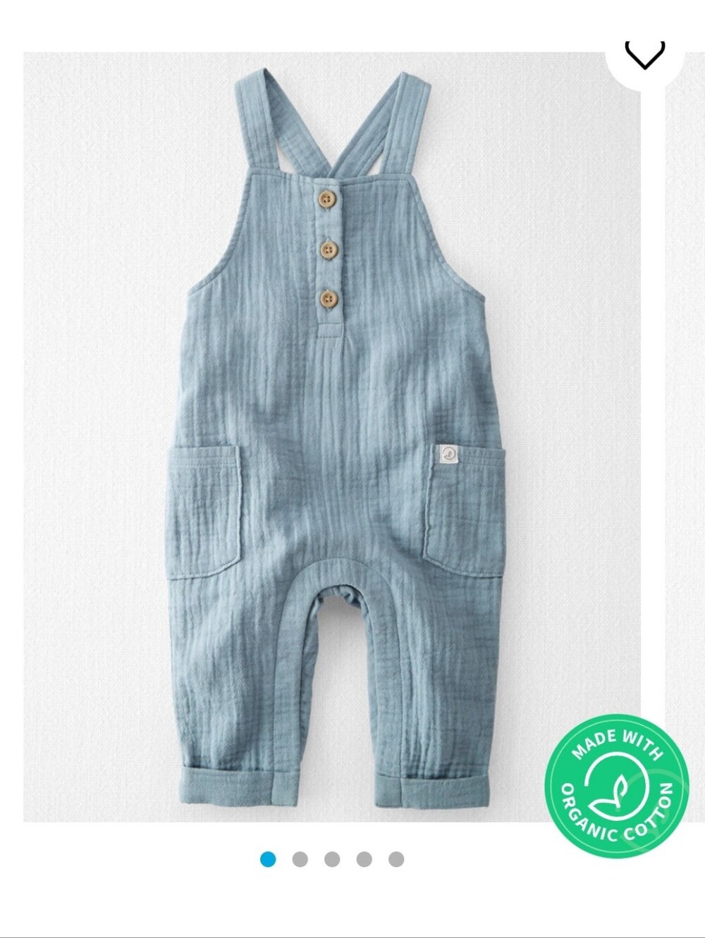 Carters Cotton Overalls